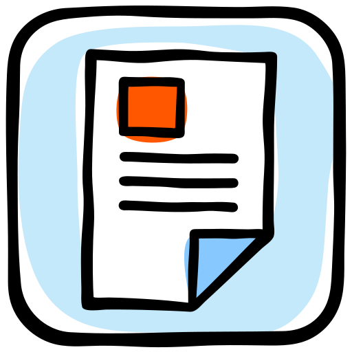 Curriculum, document, cv, social media, user, profile icon